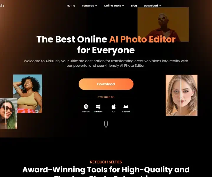 AirBrush-Free-Online-AI-Photo-Editor-Instant-and-Effortless-Photo-Editing