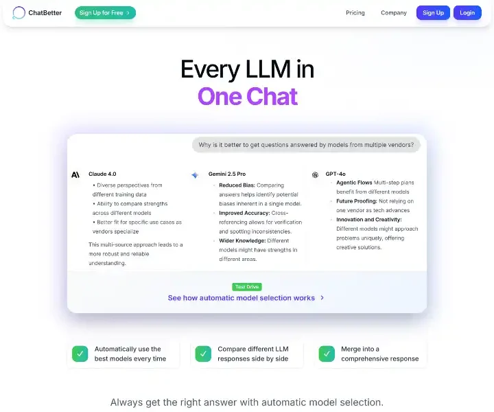 ChatBetter-Every-Major-Model-in-One-Chat