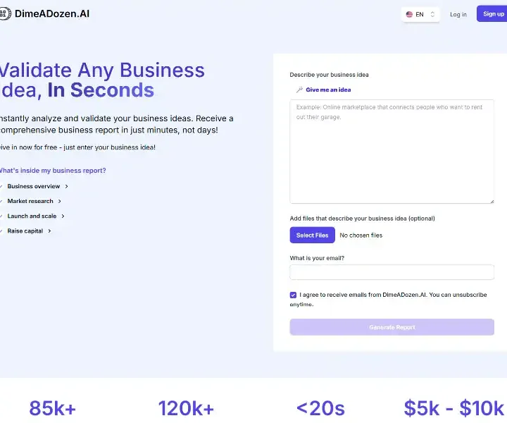 DimeADozen-ai-AI-Business-Validation