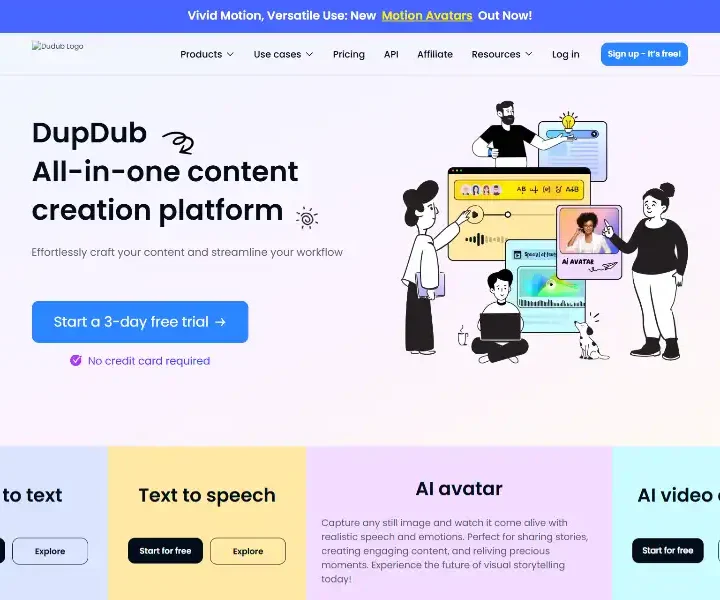 Dupdub-AI-Tools-Social-Media-Content-Creation-Software