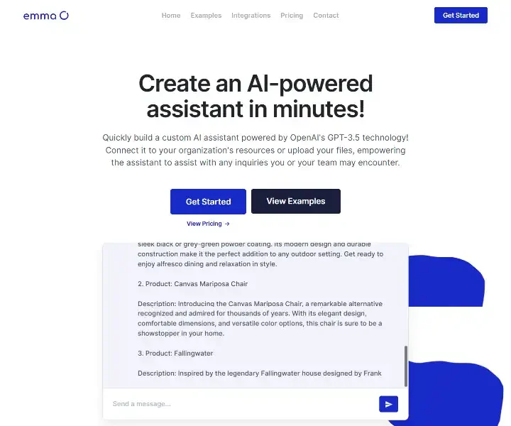 Emma-AI-powered-Assistant-Build-Your-Custom-AI-Assistant-with-GPT-4-Technology