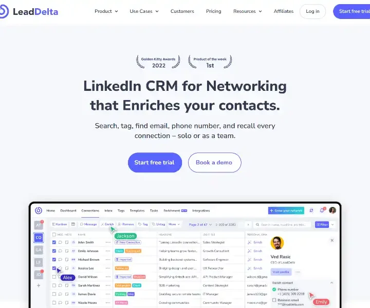 LeadDealta-LinkedIn-CRM-for-Networking-that-Enriches-your-contacts