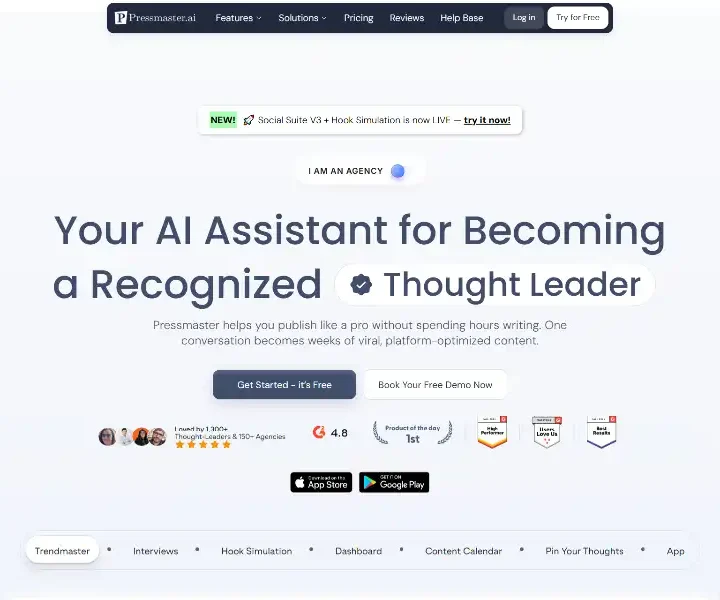 Pressmaster-AI-PR-Tool-Pressmaster-ai-Start-for-Free-Become-a-Thought-Leader-Now