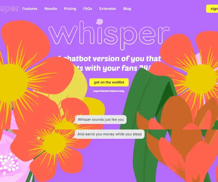 Whisper-🤫-The-only-creator-tool-you-need-to-grow-your-chat-biz
