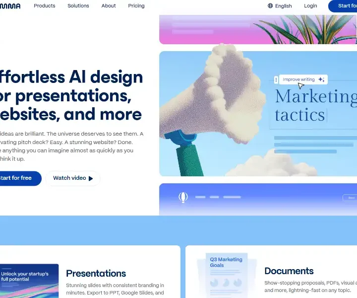 Gamma-Best-AI-Presentation-Maker-Website-Builder